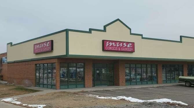 Comic book store in Missoula Muse Comics & Games Comic book store in Missoula Muse Comics & Games