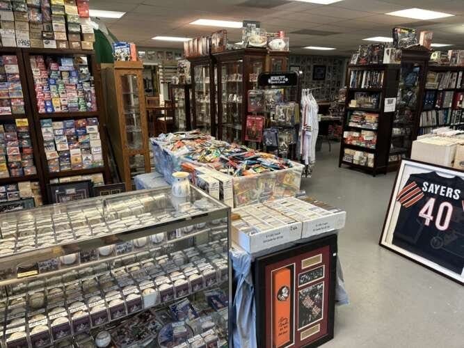 Comic book store in Stuart McNulty's Sports Cards & Memorabilia LLC