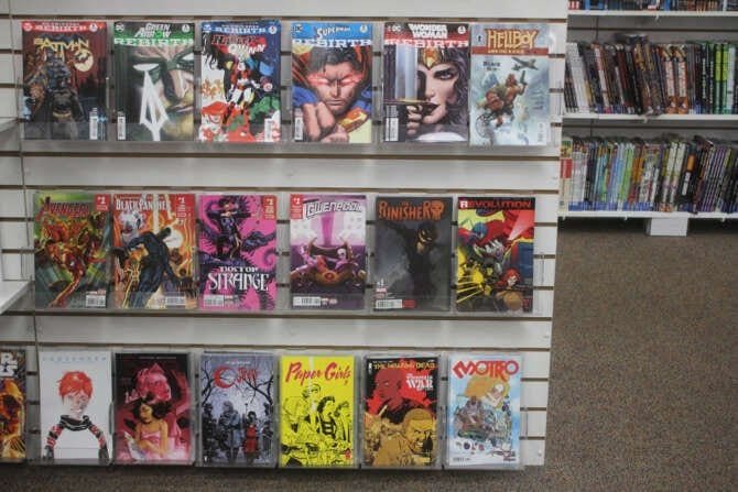 Comic book store in Kalamazoo Fanfare