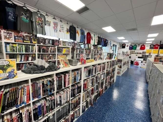 Comic book store in St Charles Comic Book Relief