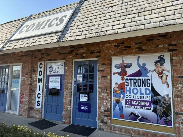 Comic book store in Lafayette Stronghold Comics & Collectibles of Acadiana Comic book store in Lafayette Stronghold Comics & Collectibles of Acadiana